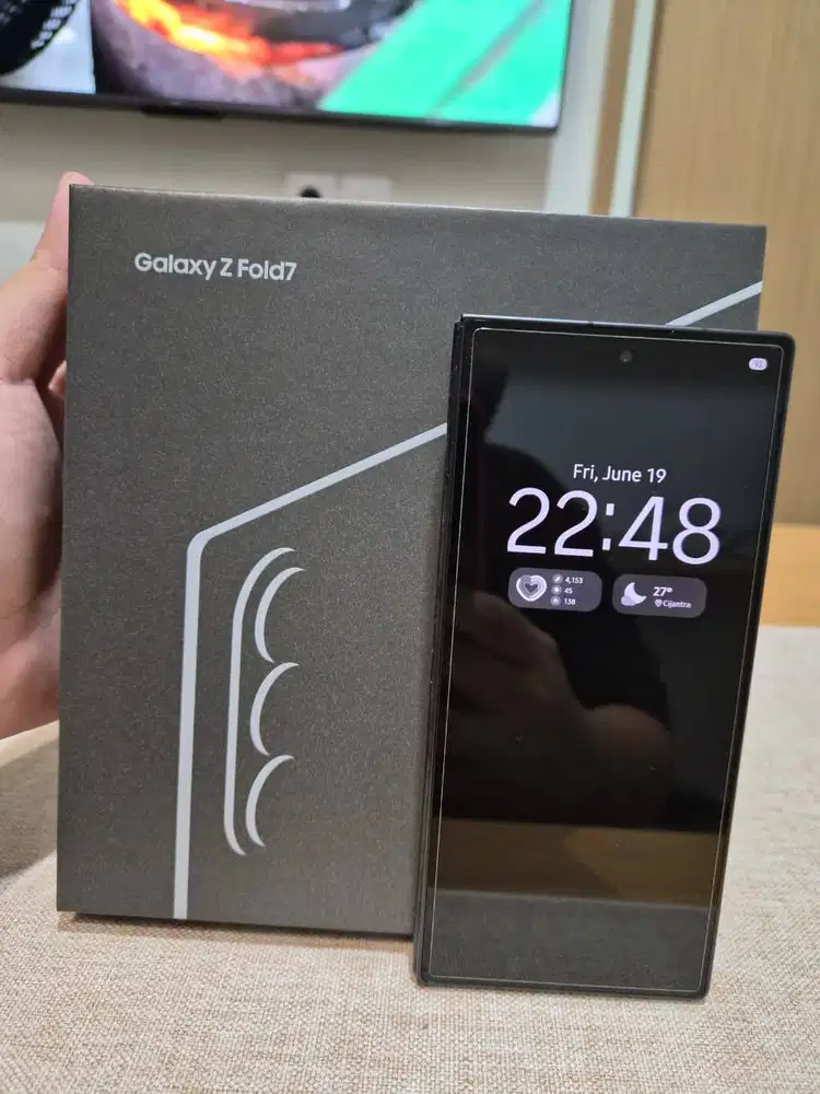SAMSUNG GALAXY Z FOLD 7 12GB/256GB JET BLACK SM-F966B/DS