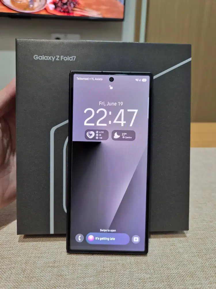SAMSUNG GALAXY Z FOLD 7 12GB/256GB JET BLACK SM-F966B/DS