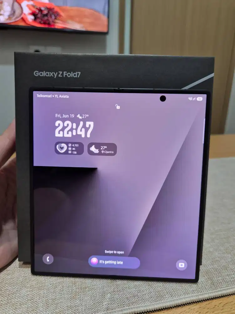 SAMSUNG GALAXY Z FOLD 7 12GB/256GB JET BLACK SM-F966B/DS