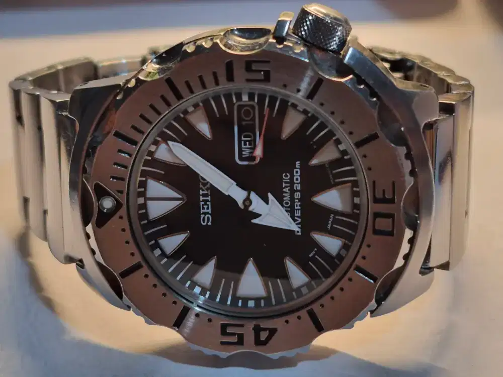 SEIKO Monster Gen 2 Original Black Dial