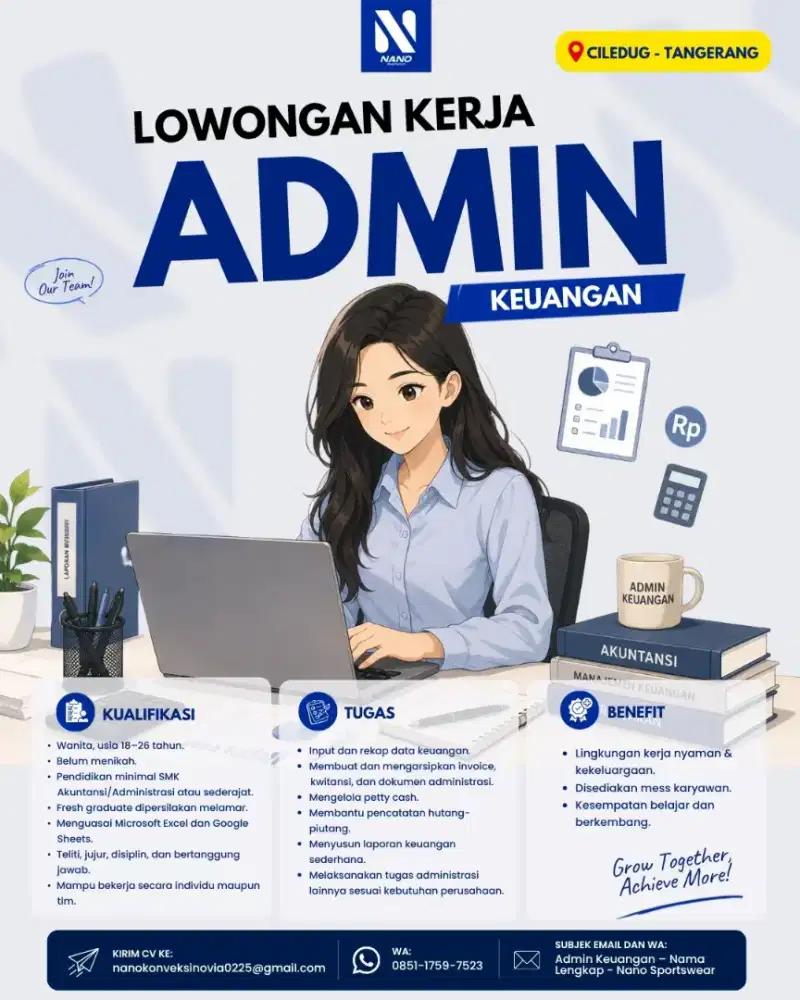 Admin Kantor & Keuangan