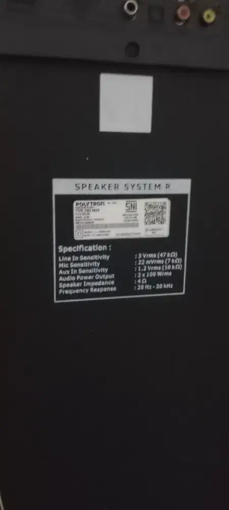Speaker Aktif Polytron