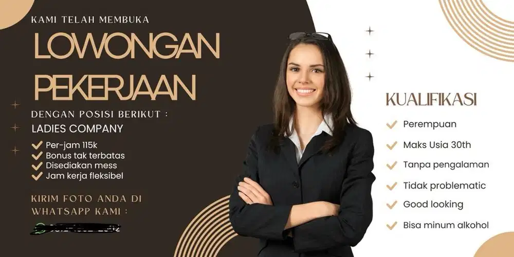 LOWONGAN LC ( LADIES COMPANY )