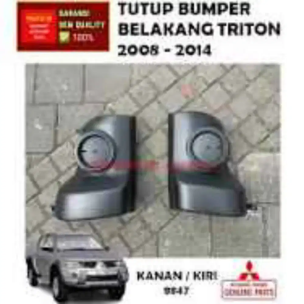 cover bumper belakang triton