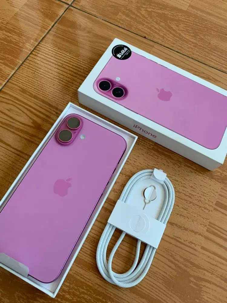 Iphone 16 Plus 128GB Resmk Blibli Belum terpakai