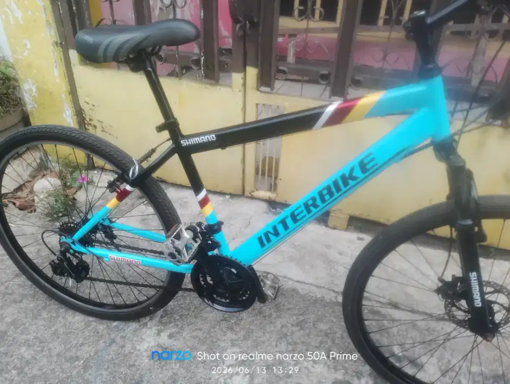Sepeda interbike size 26 siap pakai
