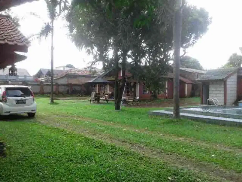 Dijual Rumah Harga Tanah 2460Meter, Hoek Pinggir Jalan Raya cocok untuk gudang, cluster dll SHM murah 5.5Nego BU