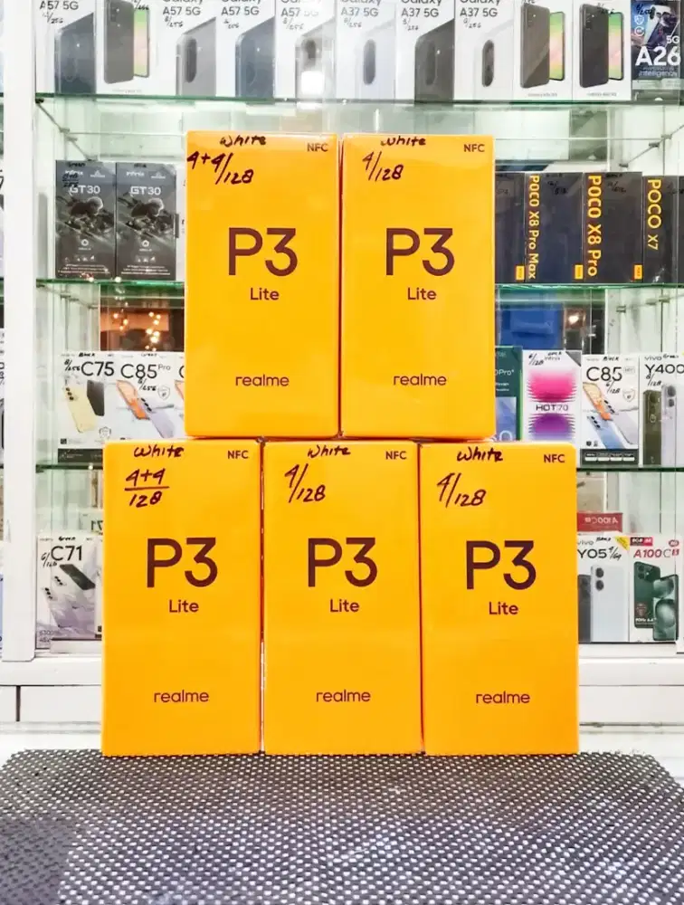 BARU..REALME P3 Lite RAM 4+4/128 SEGEL/GARANSI RESMI.
