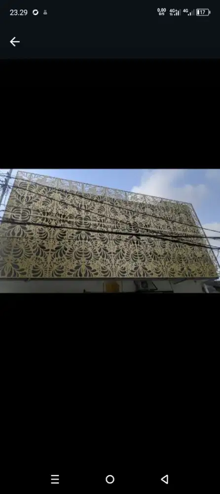 Laser cutting dan fasat