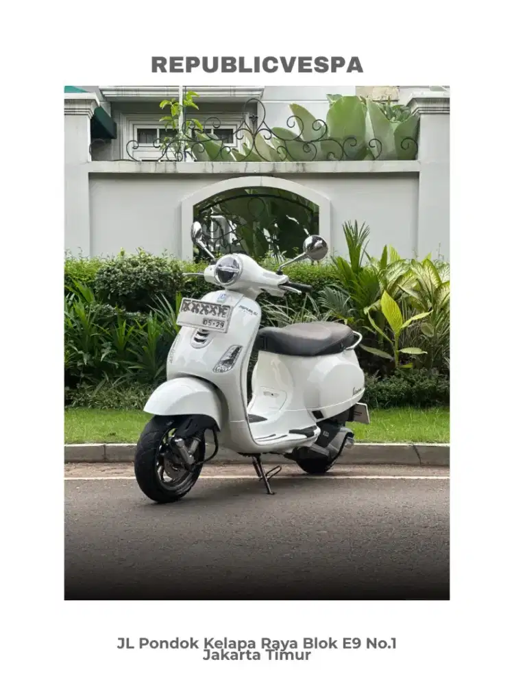 DIJUAL VESPA LX 125 IGET FACELIFT THN 2024 PERFECT CONDITION