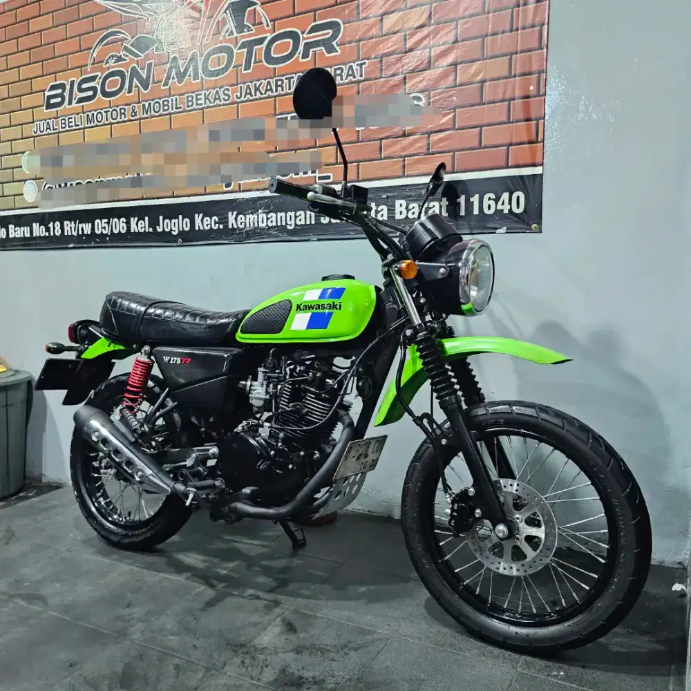 Sperti baru! KAWASAKI W175TR SE 2022 W 175 TR W175 TR W175SE W175 CAFE