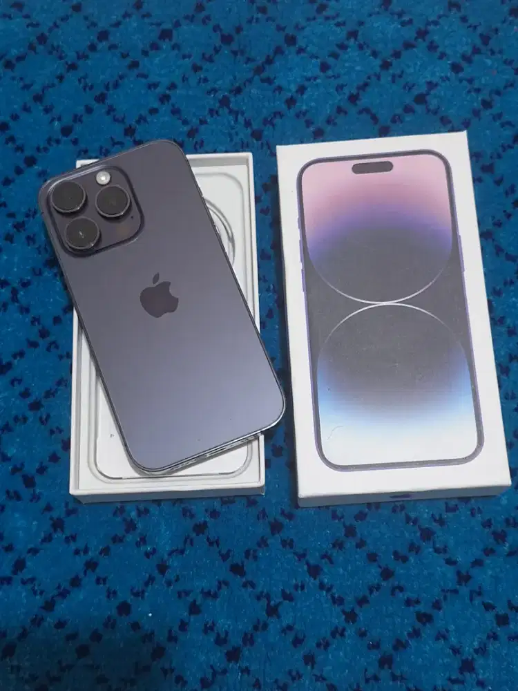 iPhone 14 pro 128gb fullset mulus no minus
