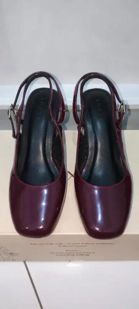 Sepatu Heels Bekas Second Mary Jane Sepatu Bernadya Heels Tapak Tahu