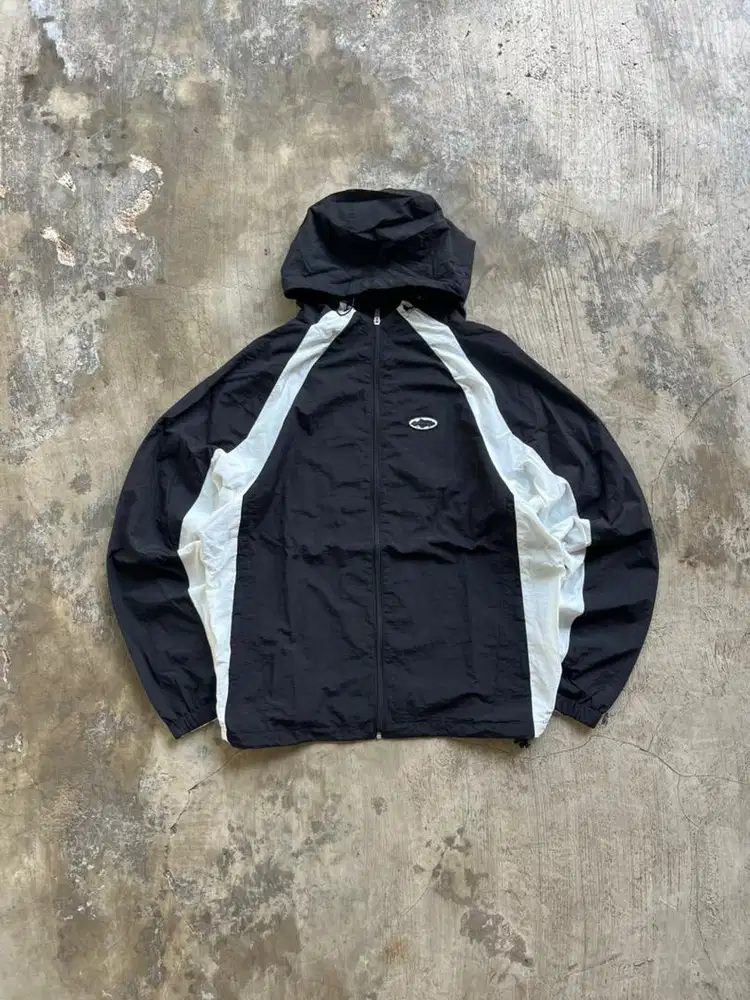 Corteiz Jacket Black White
