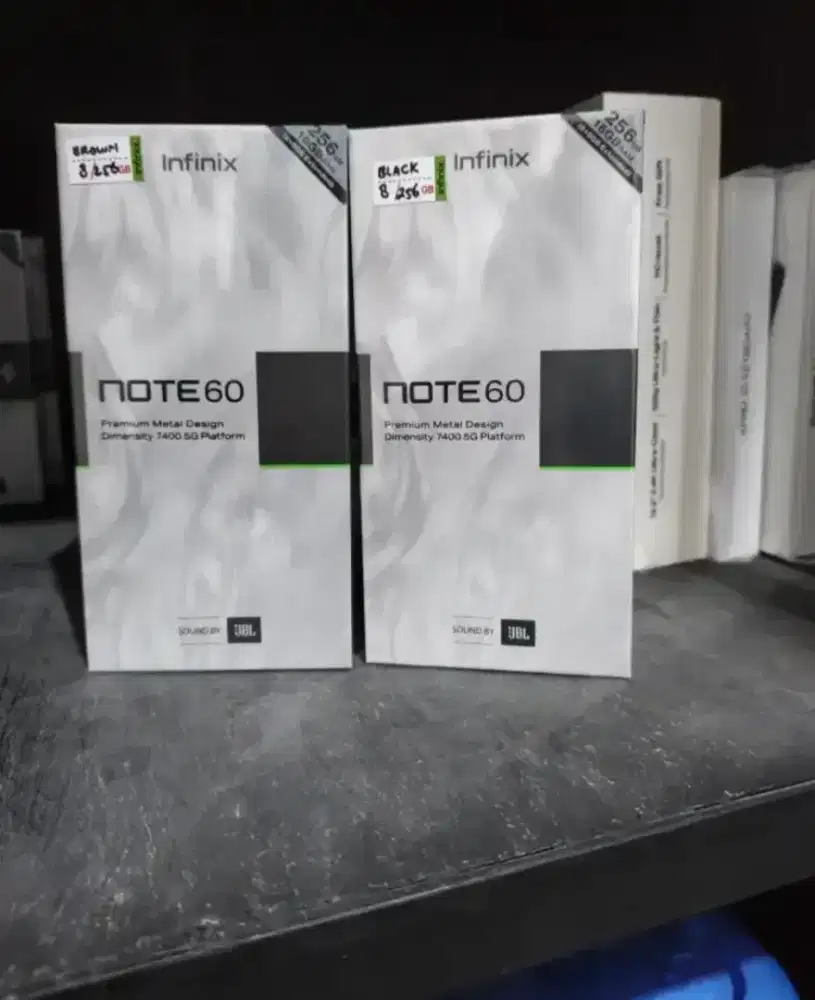 INFINIX NOTE 60 5G RAM 8GB+256GB. BNIB/BARU/SEGEL. GARANSU RESMI