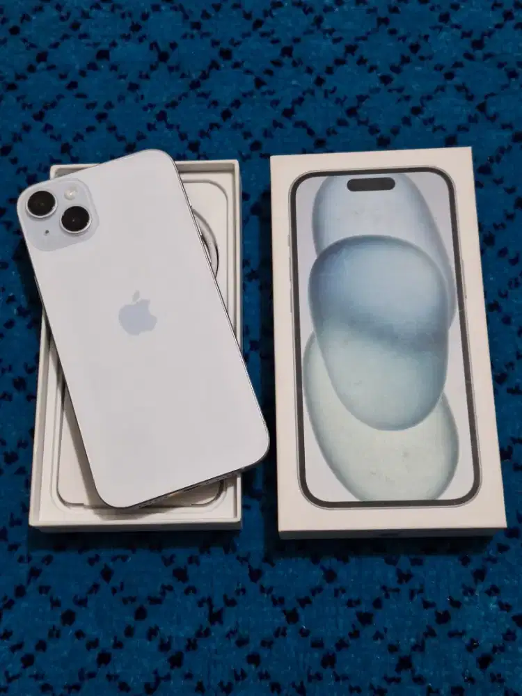 iPhone 15 plus 128gb fullset mulus no minus