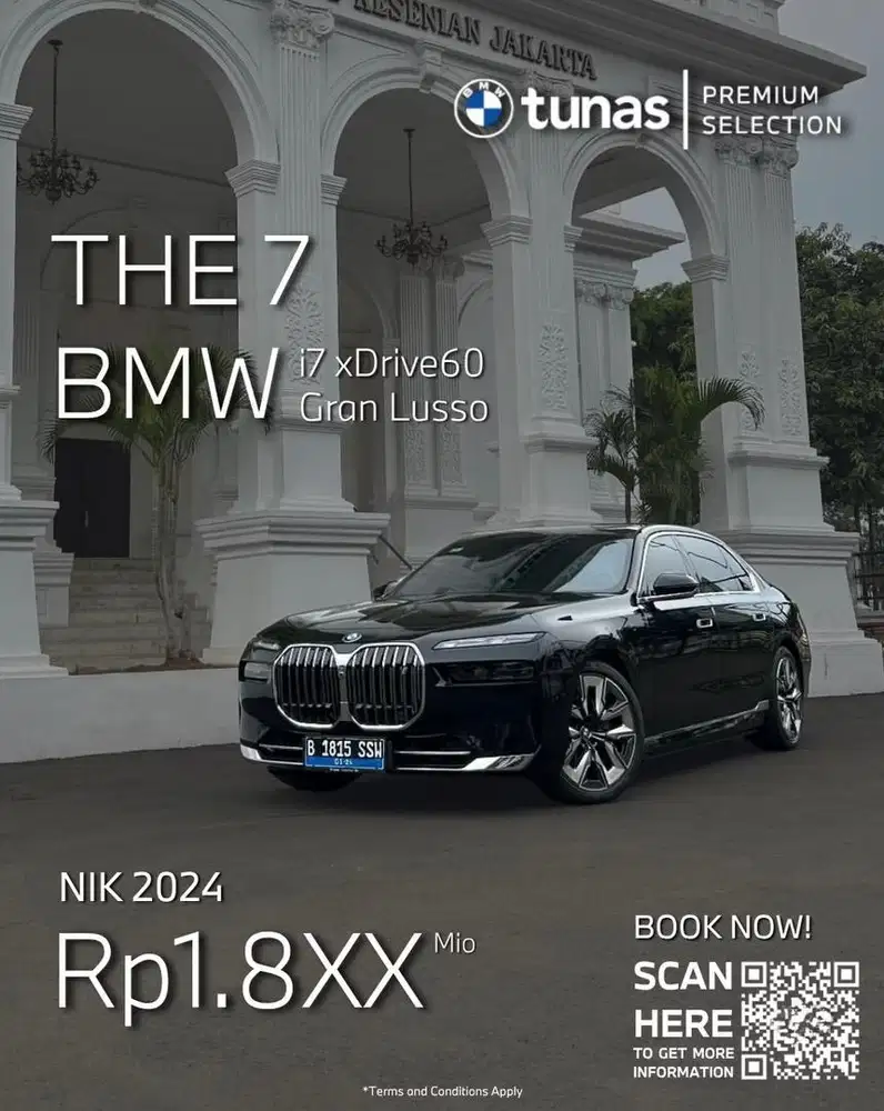 BMW i7 xDrive60 Gran Lusso Nik 2024 Low KM