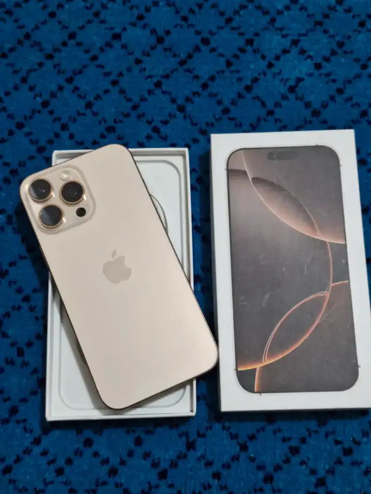 iPhone 16 pro max 256gb fullset mulus no minus