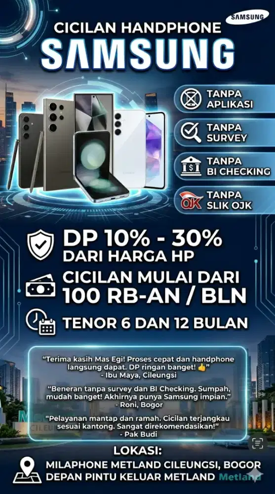 Cicilan Hp Samsung Tanpa Aplikasi