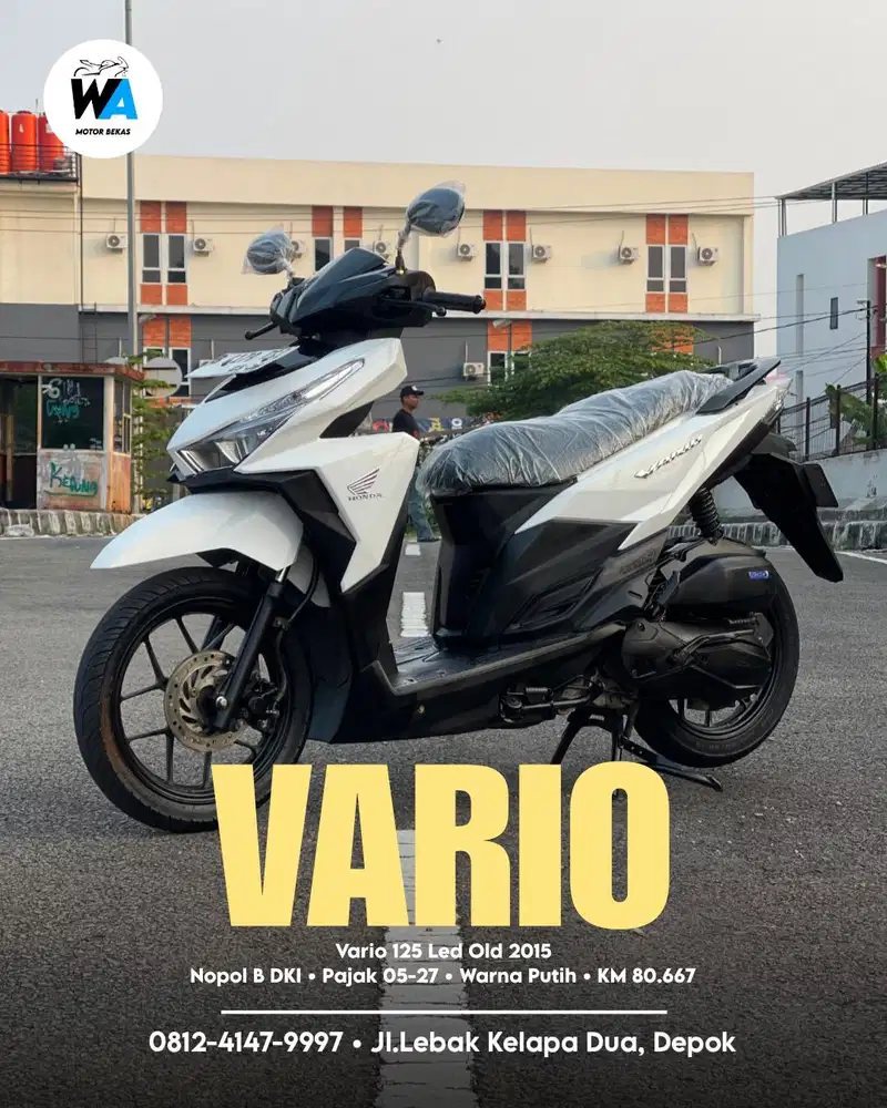 Honda Vario 125 Led Cbs Tahun 2015 For Sale
