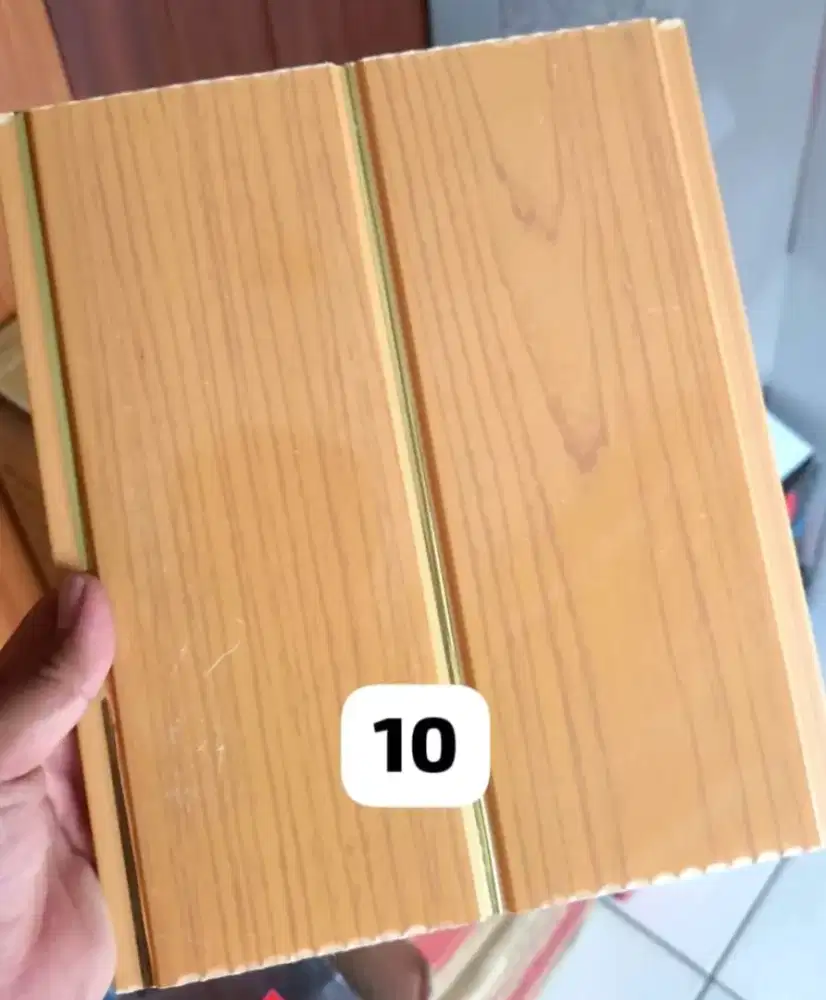 Plafon PVC terpasang