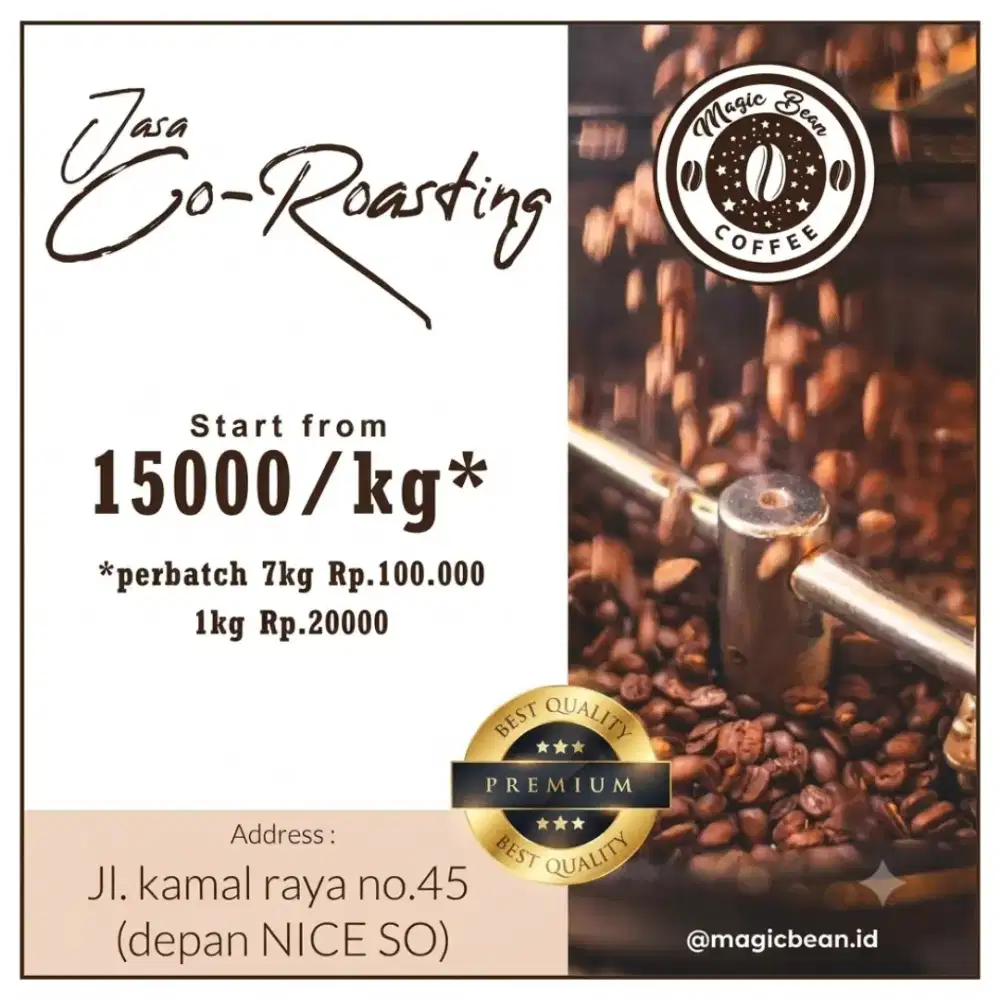 Jasa roasting kopi