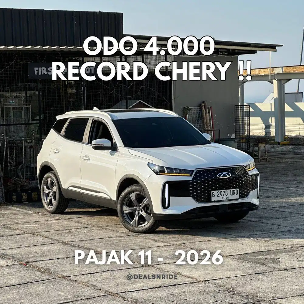 LIKE NEW ODO 4.000 !! PAJAK 11/2026 CHERY TIGGO CROSS PREMIUM 2025