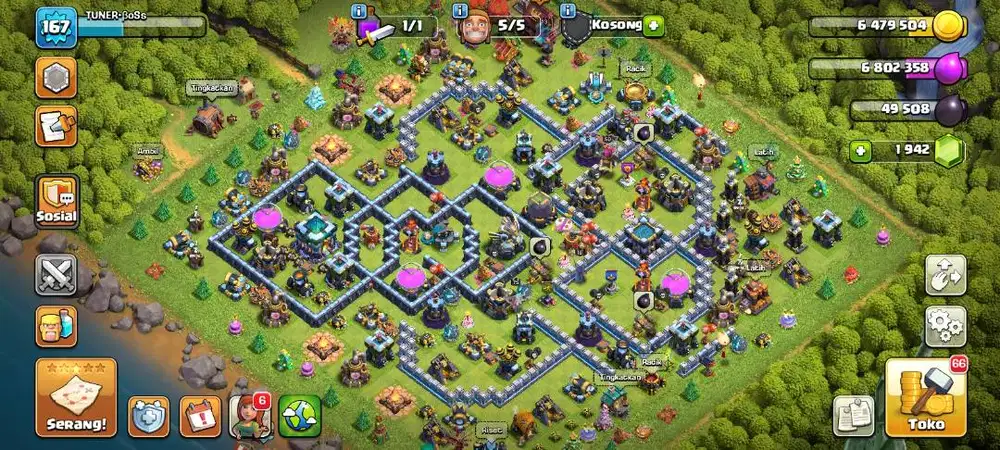 JUAL AKUN CLASH OF CLANS