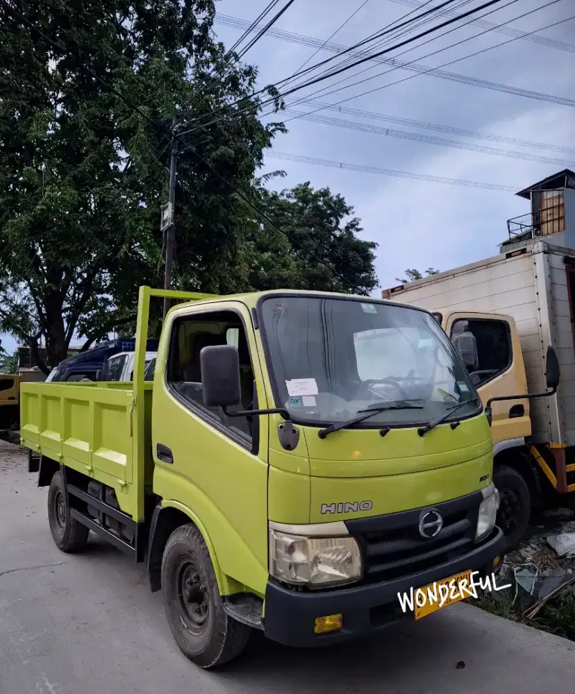 Hino Dutro 4ban 110SD Bak Besi 3way Euro2 Turbo Bio Solar Power