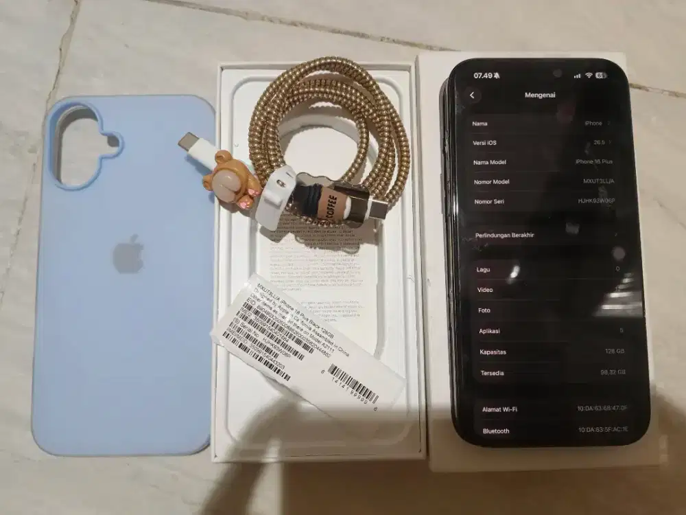 iphone 16plus 128gb