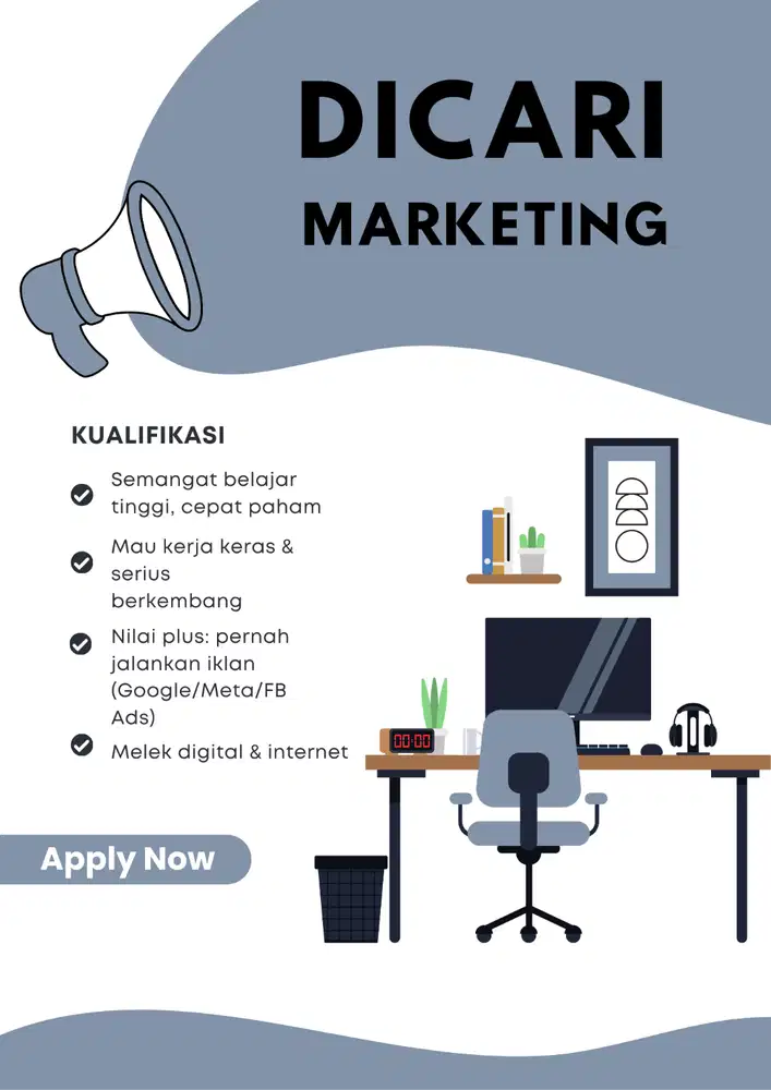 Dicari: Digital Ads & Marketing ( Belajar / Pengalaman )