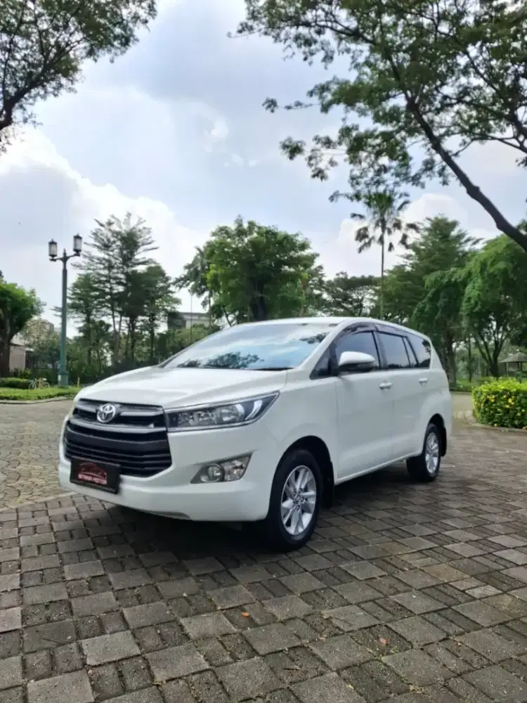 Toyota kijang Innova G diesel 2016 putih terawat dan istimewa