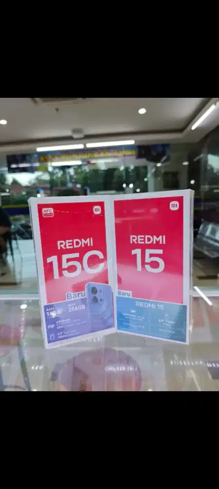 Xiaomi redmi 15 256gb ram 8gb danjg 15C garansi resmi