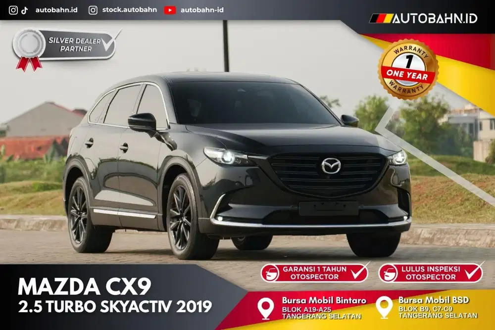 228 HP! Mazda CX-9 2.5L Turbo Skyactiv 2019