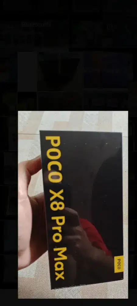 Xiaomi Poco X8 pro max 512gb ram 12gb 5G dan12/256 garansi resmi