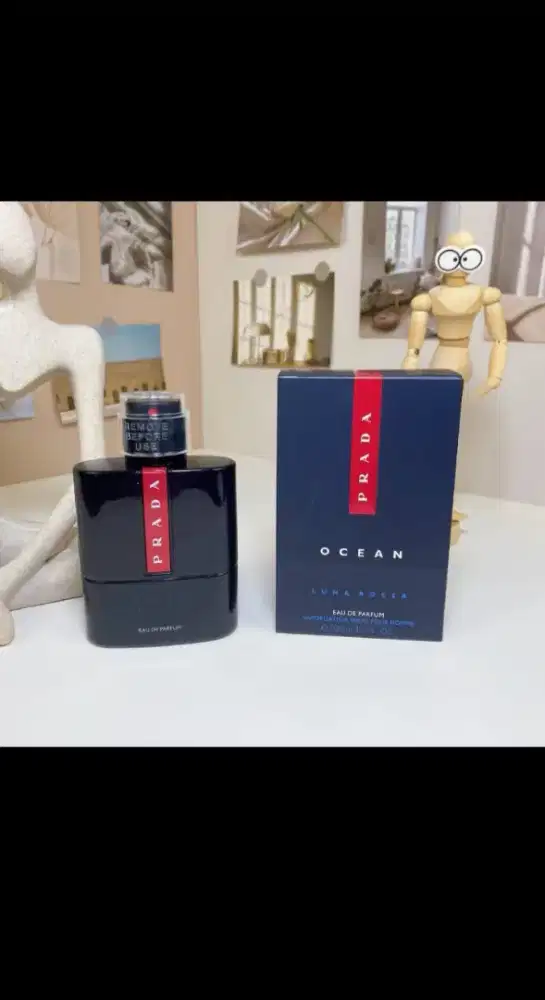 Preloved Parfum Prada Luna Rossa Ocean - 100ml