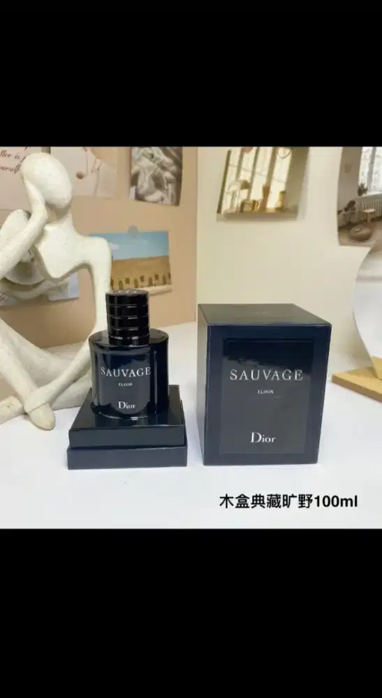 Preloved Parfum Dior Sauvage Elixir - 100ml