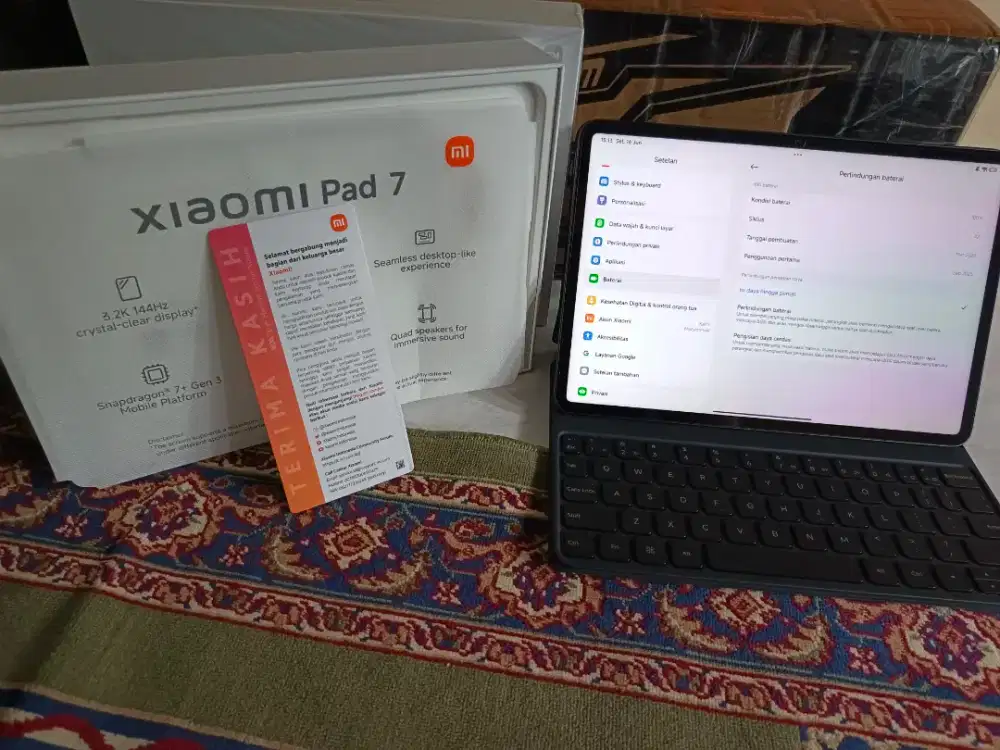 Xiaomi Pad 7 + Xiaomi Keyboard Pad 7