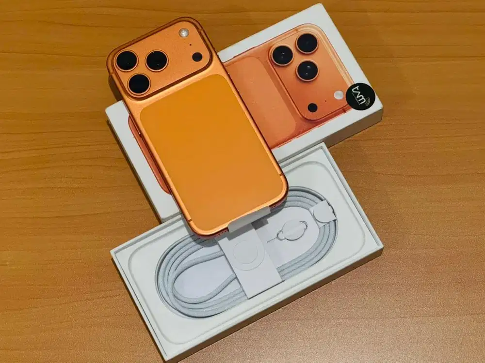 iPhone 17 Pro 256GB iBox BH100% Garansi Maret 2027