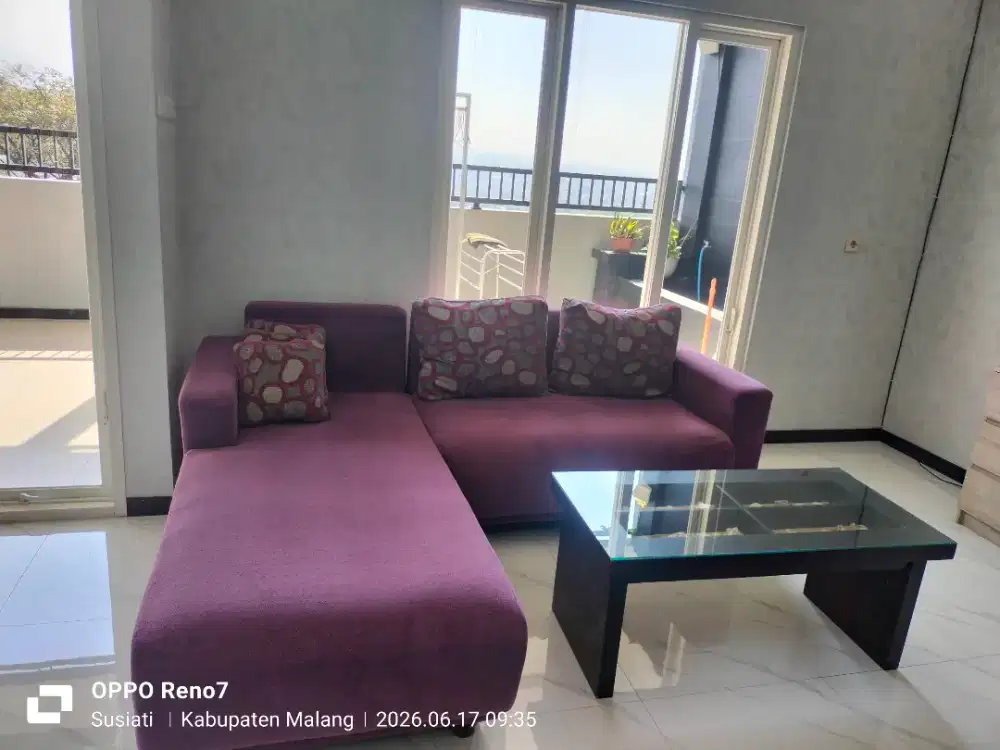 Sofa L masih bagus no minus