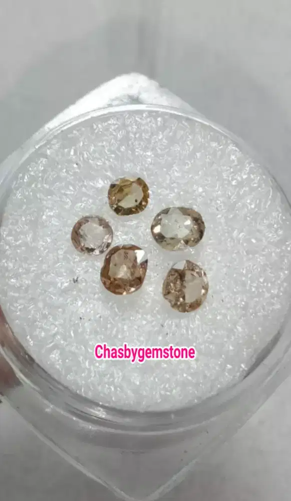 Natural intan berlian banjar crystal-Batu mulia Berlian Banjar Asli