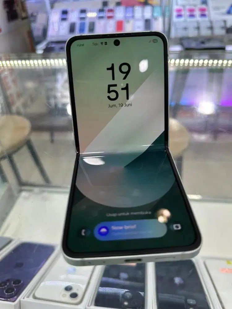 JUAL CEPAT SAMSUNG FLIP 6 12/256 EKS SEIN GREEN