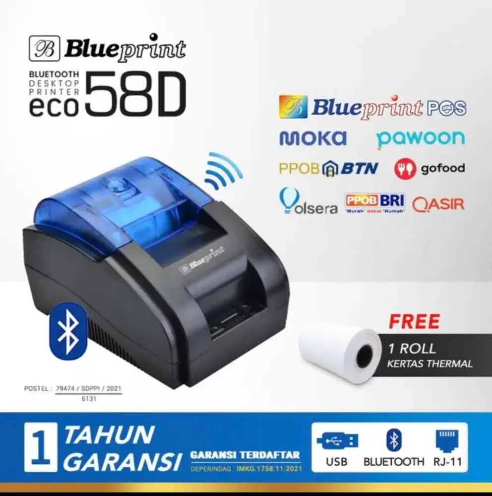 Printer kasir blueprint