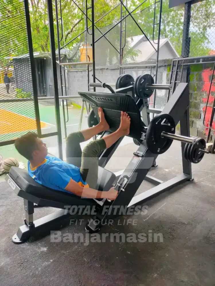 Leg Press Komersil Total Fitness Standard DHZ