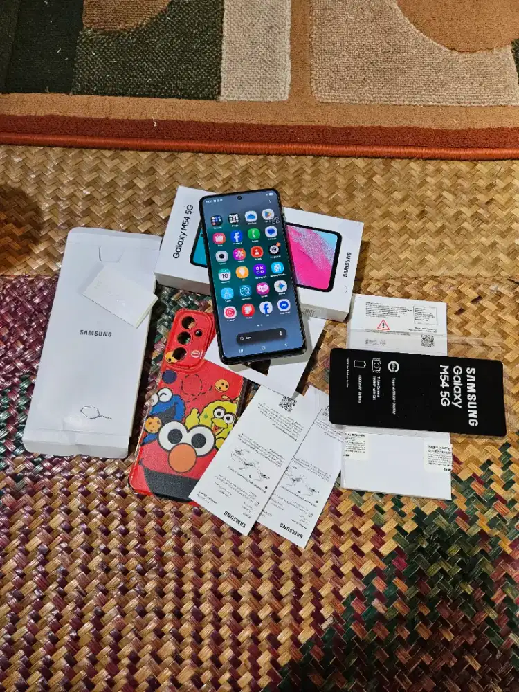 Samsung m54 5G 256gb ram16 batrai badak 6000mah cek desk