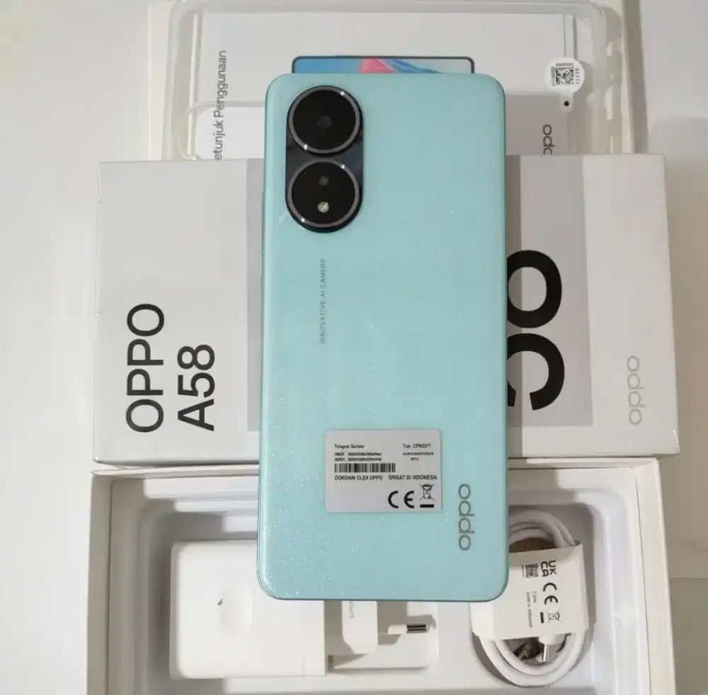 Fokus jual Oppo A58 ( 6/128 )