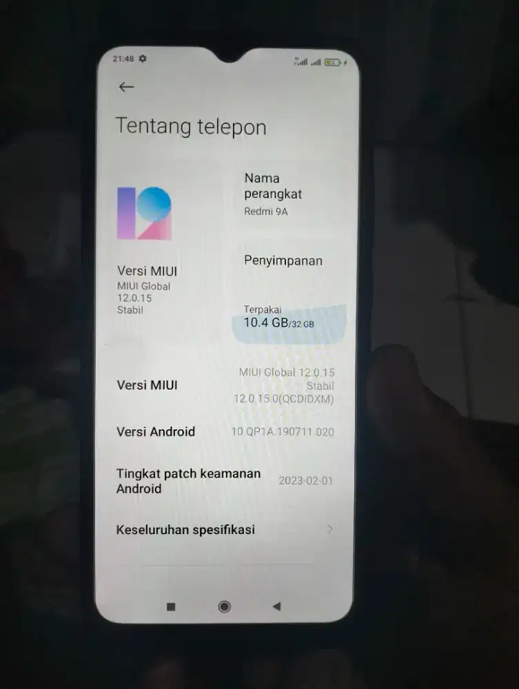 xiaomi redmi 9a ram 2/32