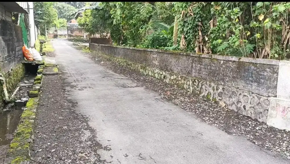 Tanah luas 104m2 jual murah dekat pawon mbah gito jl kaliurang km 11