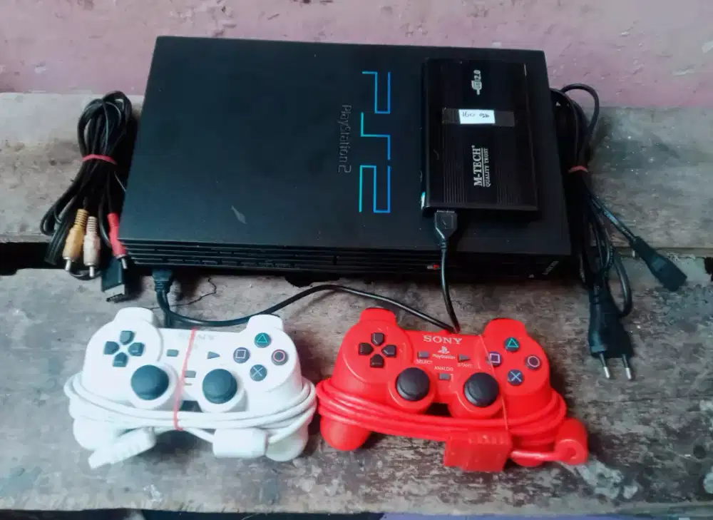 PS2 fat Matrix hardisk 160gb fullgame mulus segel