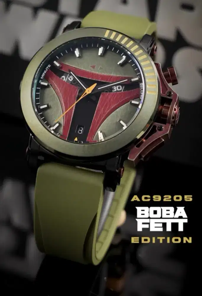 Alexandre christie 9205 LIMITED EDITION STAR WARS BOBA FETT original